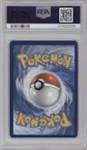 Venusaur from the 2021 Pokemon SWSH set featuring a Base Set parallel graded by PSA and given an overall grade of 8.