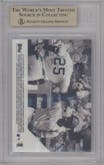 Gleyber Torres from the 2018 Topps Now set graded by Beckett and given an overall grade of 9.5.