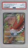Ethan's Ho-Oh ex from the 2025 Pokemon SV JPN set graded by PSA and given an overall grade of 10.