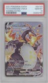 Charizard VMAX  from the 2021 Pokemon SWSH set graded by PSA and given an overall grade of 10.