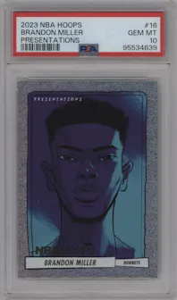 Brandon Miller — 2023-24 Panini NBA Hoops #16