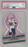 Tom Brad from the 2015 Panini Crown Royale Football set featuring a Green parallel graded by PSA and given an overall grade of 9.