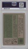 John Elway from the 1984 Topps set graded by PSA and given an overall grade of 8.