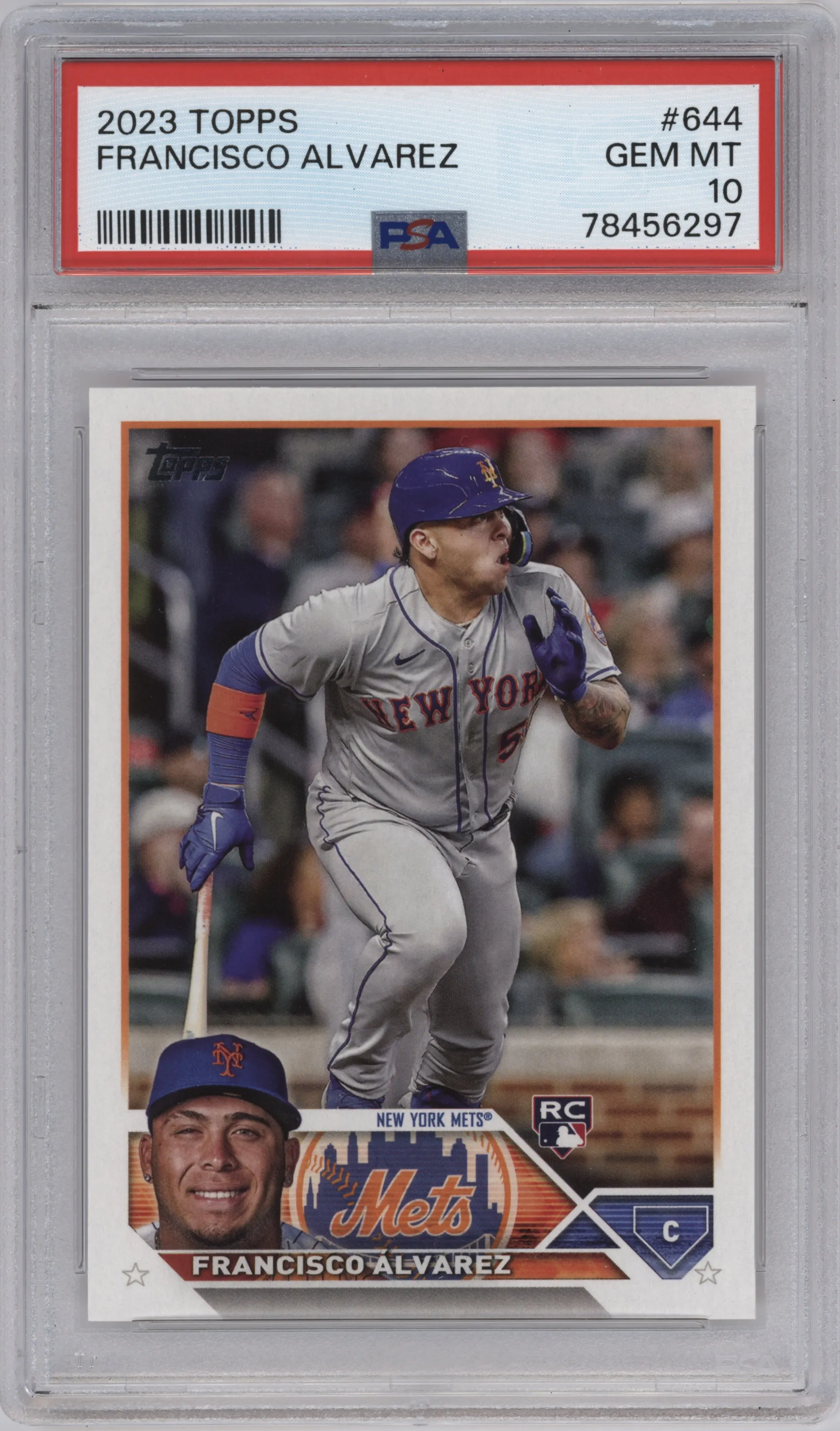 2023 Topps Series 2 Francisco Alvarez PSA 10