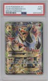 M Houndoom EX from the 2015 Pokemon XY set graded by PSA and given an overall grade of 9.