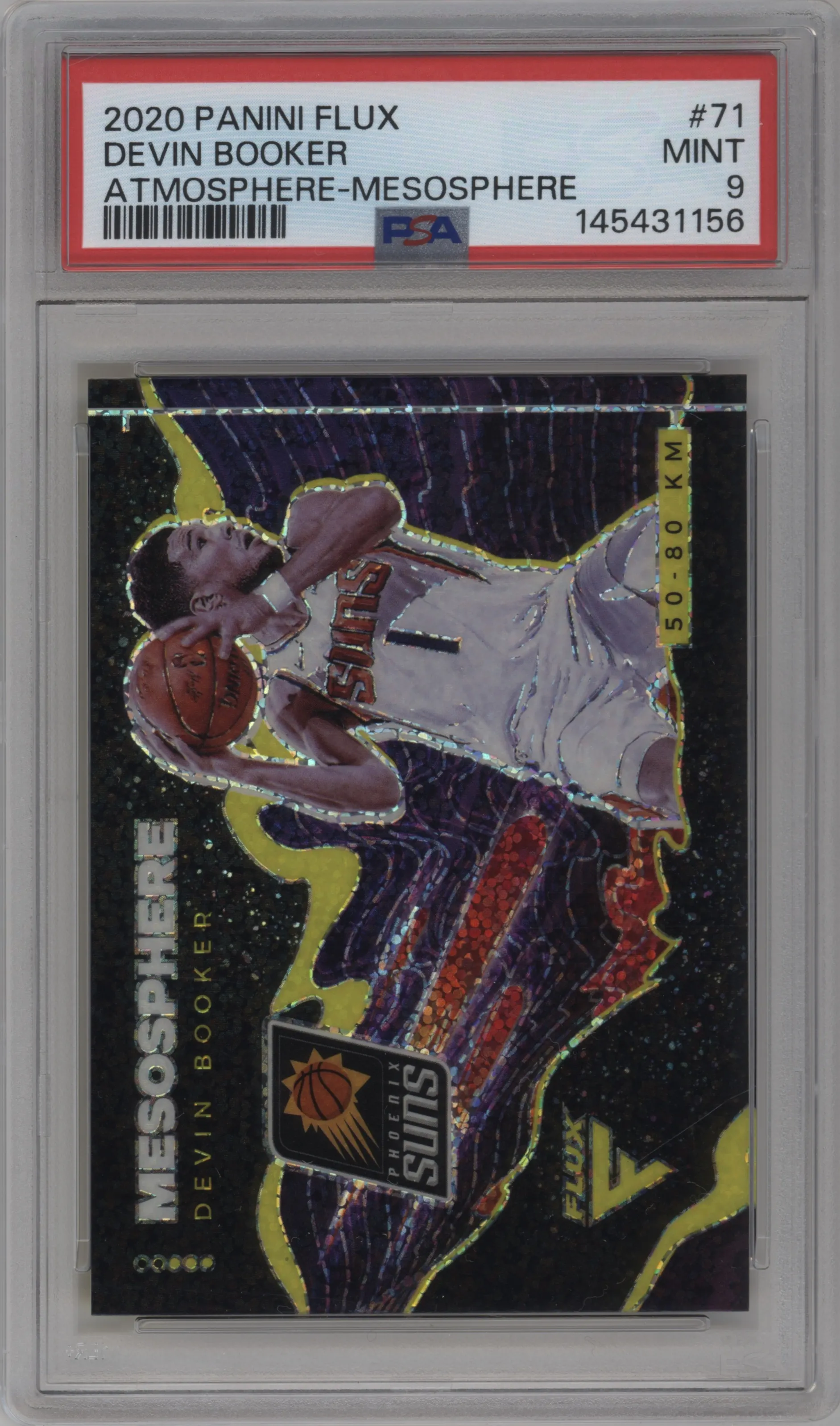 2020 Panini Flux Mesosphere Devin Booker PSA 9
