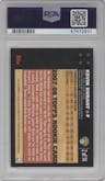 Kevin Durant from the 2007-08 Topps set graded by PSA and given an overall grade of 9.