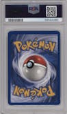 Dark Machamp from the 2000 Pokemon set graded by PSA and given an overall grade of 9.