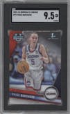 Paige Bueckers from the 2023-24 Bowman U Chrome set graded by SGC and given an overall grade of 9.5.