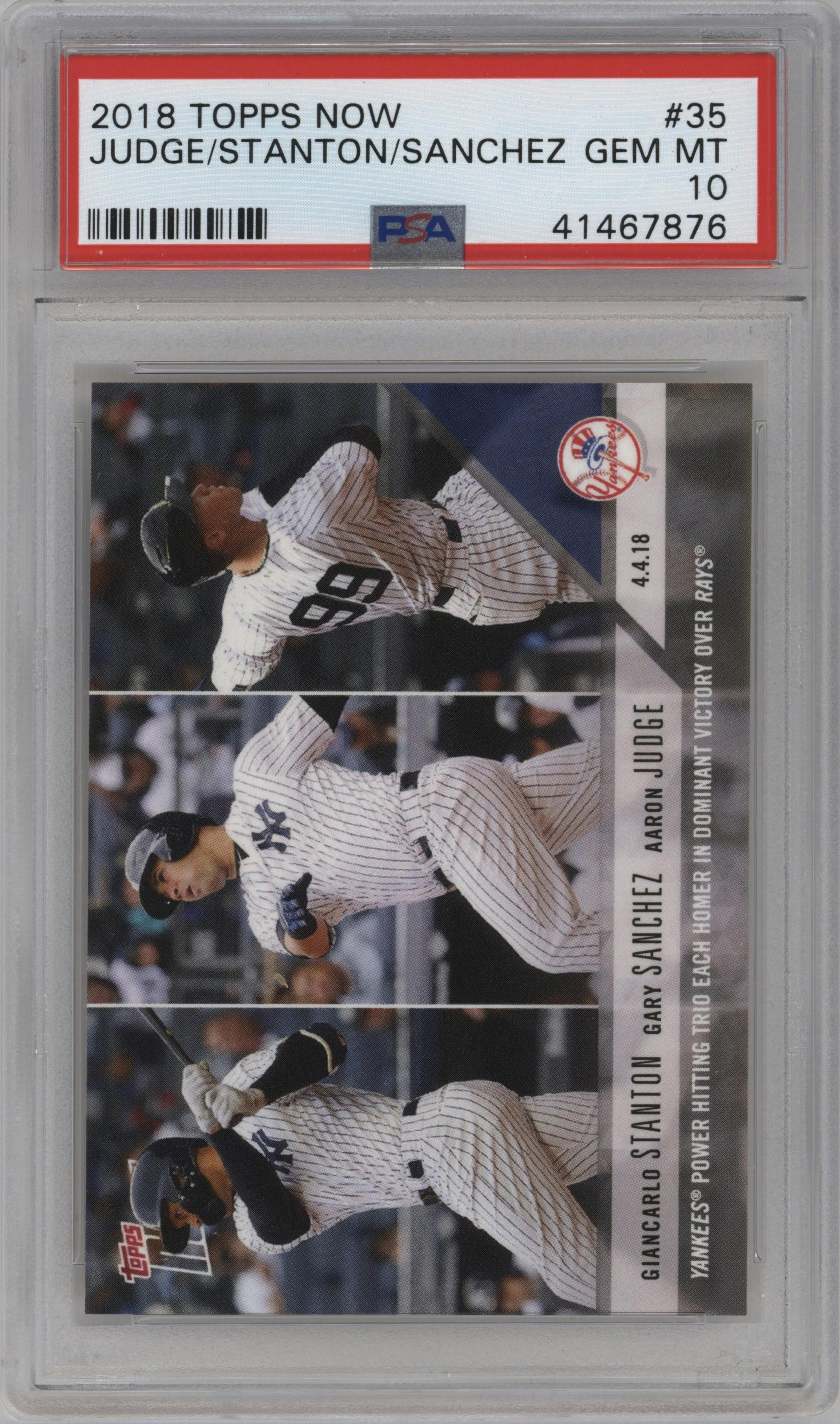 Giancarlo Stanton/Gary Sanchez/Aaron Judge