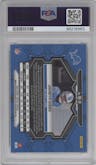 Jahmyr Gibbs from the 2023 Panini Mosaic set featuring a Reactive Blue parallel graded by PSA and given an overall grade of 10.