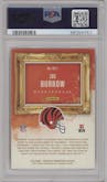Joe Burrow from the 2020 Panini Chronicles set graded by PSA and given an overall grade of 9.