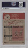 Ken Griffey Jr. from the Ultimate Topps Living Set   set graded by PSA and given an overall grade of 10.