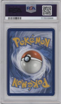 Magneton from the 2024 Pokemon SV set featuring a Surging Sparks Elite Trainer Box parallel graded by PSA and given an overall grade of 9.
