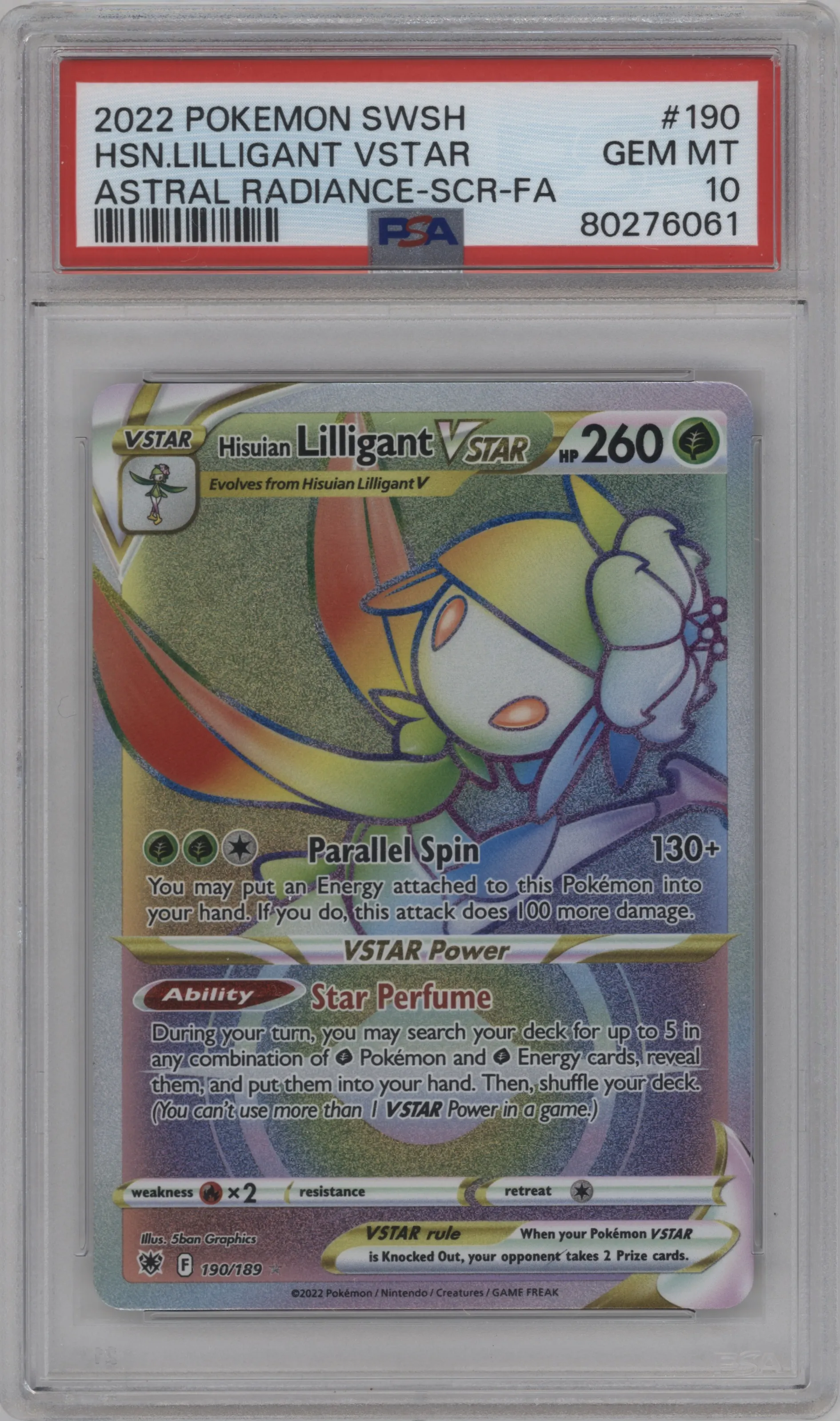 Hisuian Lilligant VSTAR