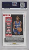 Shai Gilgeous-Alexander from the 2018-19 Panini Contenders set graded by PSA and given an overall grade of 10.