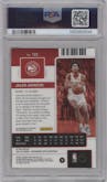 Jalen Johnson from the 2021-22 Panini Contenders Optic set graded by PSA and given an overall grade of 9.