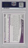 Nolan Arenado from the 2013 Topps Update set featuring a Emerald Foil  parallel graded by PSA and given an overall grade of 9.