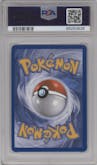Salamence LV X from the 2009 Pokemon Platinum set graded by PSA and given an overall grade of 8.