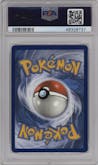 Kartana from the 2019 Pokemon S&M  set graded by PSA and given an overall grade of 10.