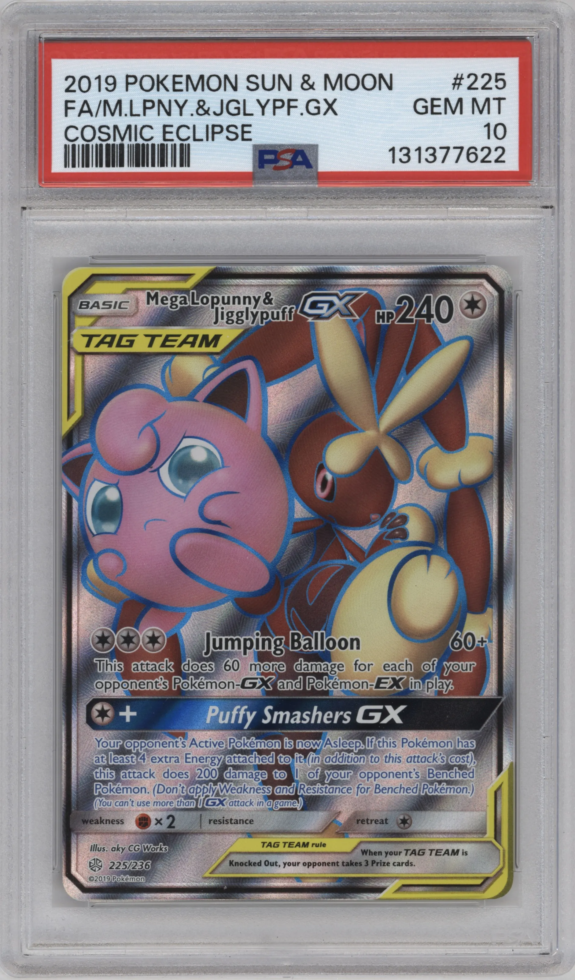 Mega Lopunny & Jigglypuff GX
