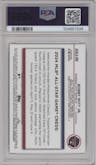 Bobby Witt Jr. from the 2024 Topps Chrome Update set featuring a Orange Refractor parallel graded by PSA and given an overall grade of 10.