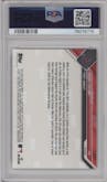 Shohei Ohtani from the 2023 Topps Now set graded by PSA and given an overall grade of 10.