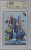 Josh Allen from the 2024 Donruss set graded by Beckett and given an overall grade of 9.5.