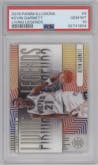 Kevin Garnett from the 2019-20 Panini Illusions set graded by PSA and given an overall grade of 10.