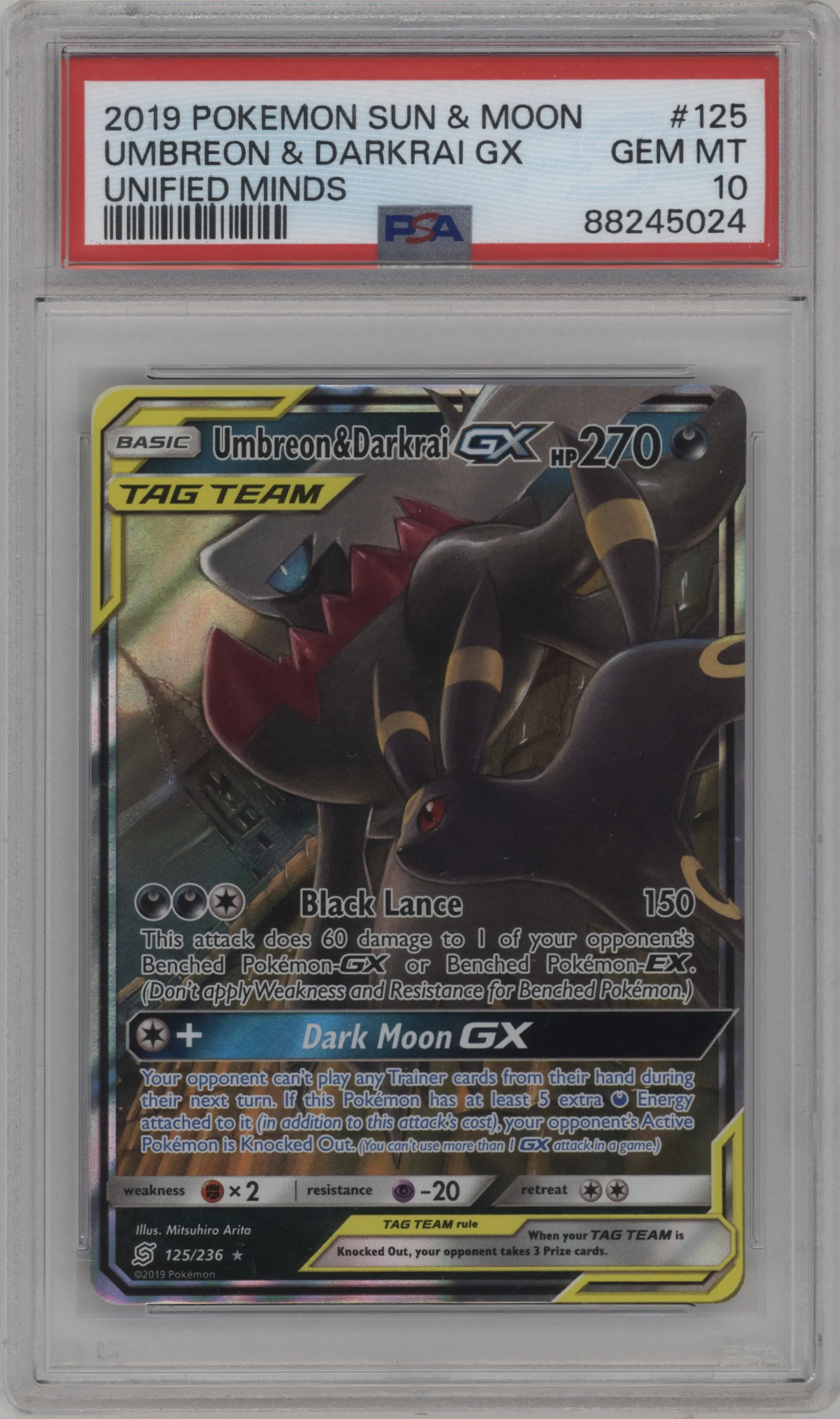 Umbreon/Darkrai GX