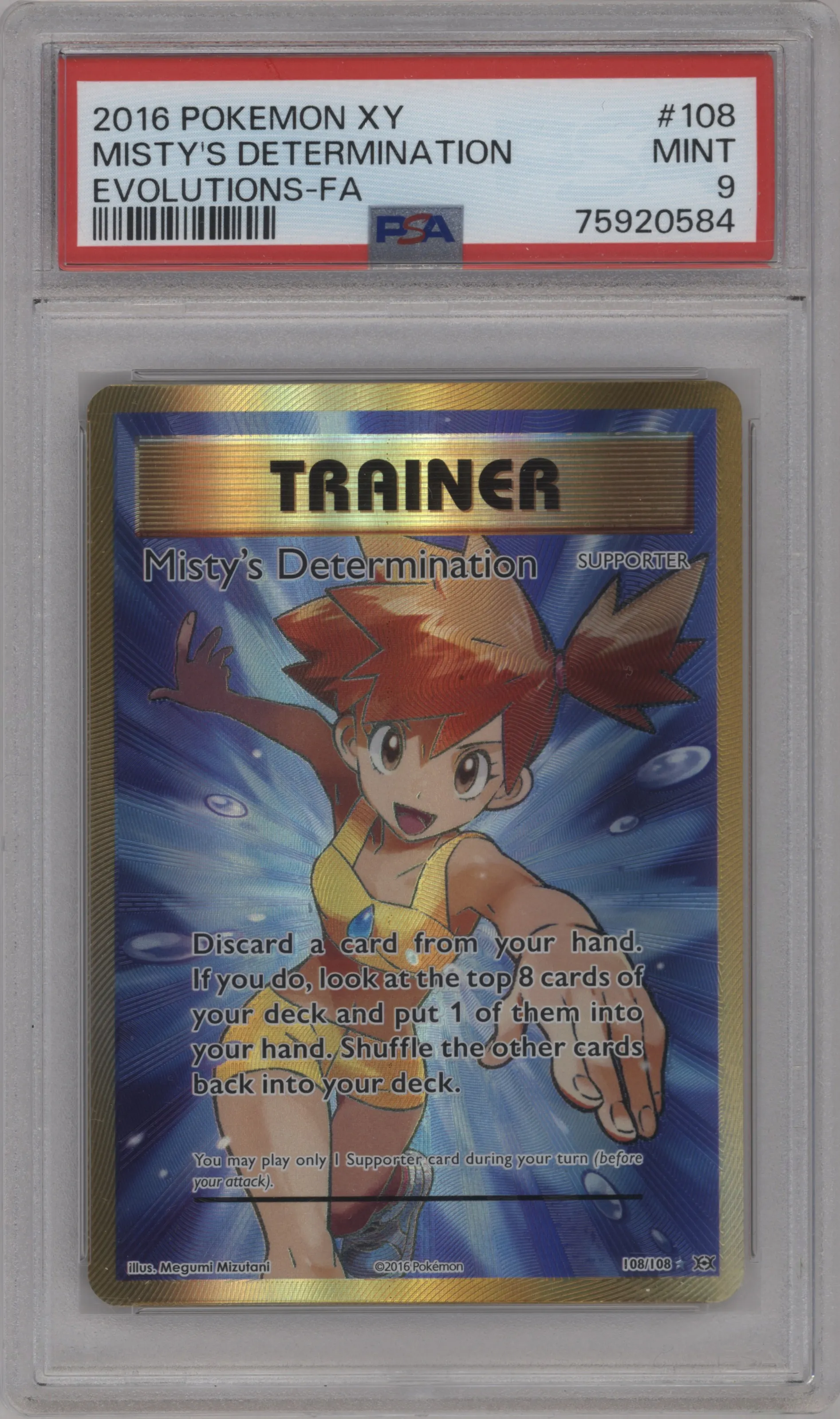 Misty's Determination