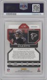 Kyle Pitts from the 2021 Panini Prizm set featuring a Black & Red Checker parallel graded by PSA and given an overall grade of 10.