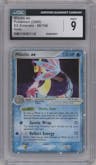 Milotic ex from the 2005 Pokemon EX set graded by CSG and given an overall grade of 9.