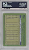 Nolan Ryan from the 1999 Topps set graded by PSA and given an overall grade of 10.