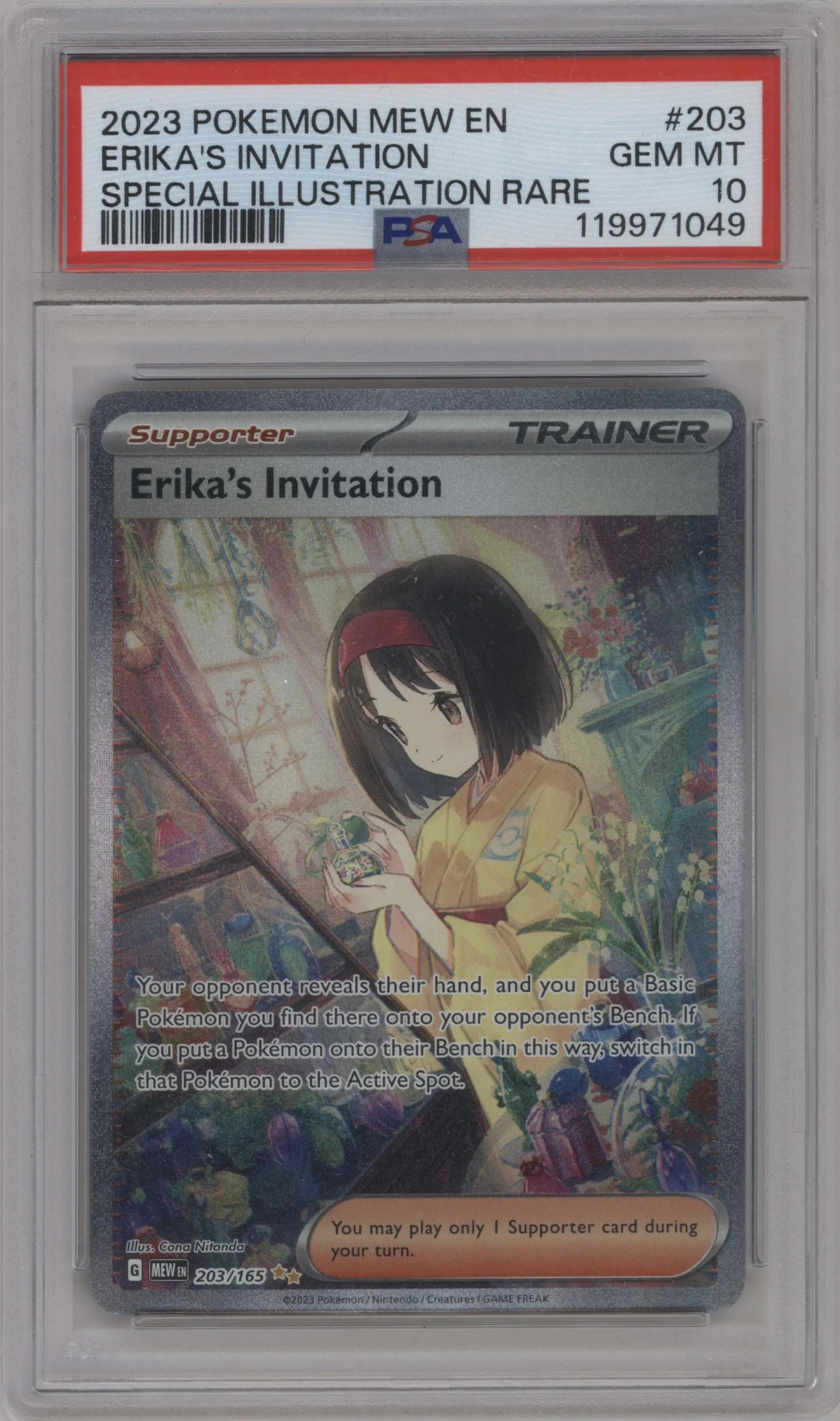 Erika's Invitation