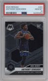 Anthony Edwards from the 2020-21 Panini Mosaic set graded by PSA and given an overall grade of 10.