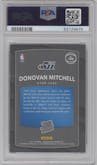 Donovan Mitchell from the 2017-18 Panini Donruss Optic set graded by PSA and given an overall grade of 10.