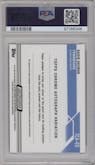 Eddie George from the 2023 Topps Composite set featuring a Gold Refractor parallel graded by PSA and given an overall grade of 10.
