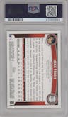 Mike Trout  from the 2011 Topps Update set featuring a Diamond Anniversary parallel graded by PSA and given an overall grade of 10.