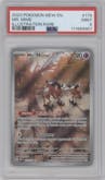 Mr. Mime from the 2023 Pokemon SV set graded by PSA and given an overall grade of 9.