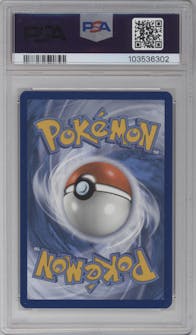 Origin Forme Dialga VSTAR from the 2023 Pokemon SWSH set graded by PSA and given an overall grade of 10.