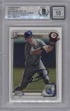 Bobby Witt Jr. from the 2020 Bowman set graded by Beckett.