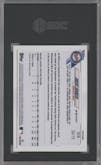 Brent Rooker from the 2021 Topps Japan Edition set featuring a Jade Green parallel graded by SGC and given an overall grade of 10.