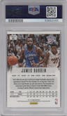 James Harden from the 2012-13 Panini Prizm set graded by PSA and given an overall grade of 10.