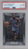 James Harden from the 2012-13 Panini Prizm set graded by PSA and given an overall grade of 10.