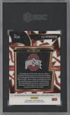 CJ Stroud from the 2022 Panini Select set graded by SGC and given an overall grade of 10.