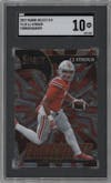 CJ Stroud from the 2022 Panini Select set graded by SGC and given an overall grade of 10.