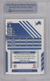 Calvin Johnson from the 2007 Score set featuring a Glossy parallel graded by Beckett and given an overall grade of 9.