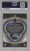 Justin Herbert from the 2020 Panini Select set featuring a Base Prizm parallel graded by PSA and given an overall grade of 10.