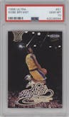 Kobe Bryant  from the 1998-99 Fleer Ultra set graded by PSA and given an overall grade of 10.